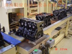 吉利汽车发动机缸体生产线