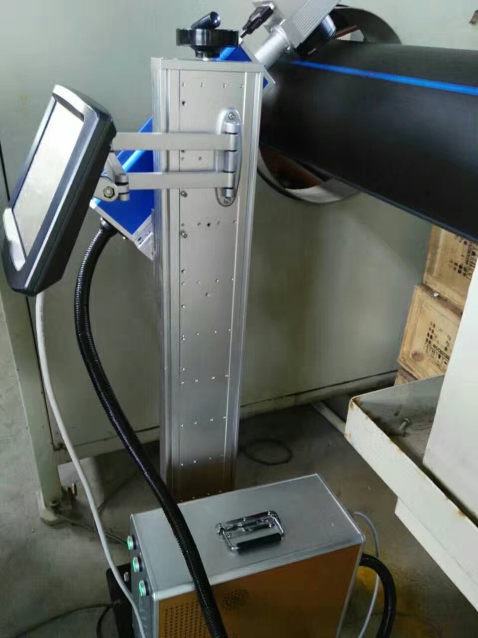 PC管件在线打标